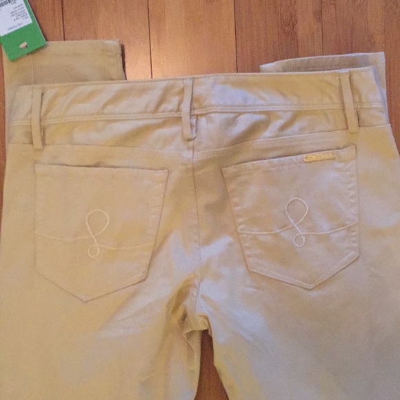 Lilly Pulitzer Worth Skinny Size 6 Khaki Pants - Picture 4 of 5